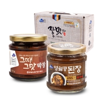 [영월농협] 동강마루 장맛장류 2종세트(영월콩된장250g,막장250g)