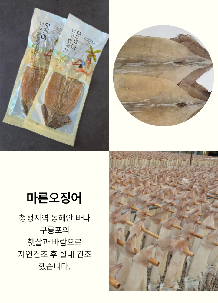 맥주안주 구룡포건조 원양산 마른오징어 건조오징어 5미
